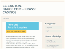 Tablet Screenshot of cc-canton-bauge.com